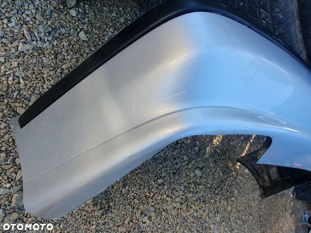 BMW E39 ZDERZAK TYŁ TYLNY LISTWY BELKA ABSORBER ODBOJE PRZEDLIFT SREBRNY - 8