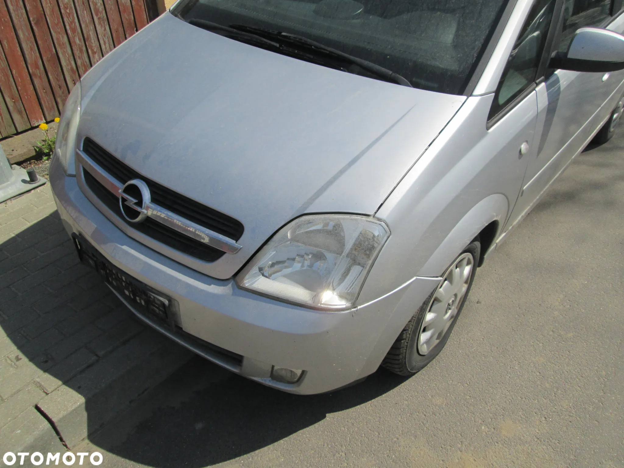 OPEL MERIVA A 1.6 8V Z16SE Z157 SILNIK DRZWI MASKA SZYBA FOTELE CZĘŚCI SREBRNA - 2