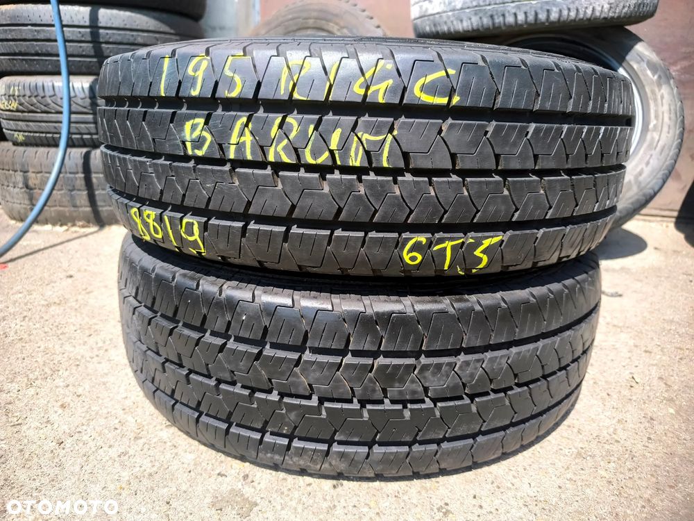 195/70R14C 14 C 101/99R Opony Letnie Lato BARUM VANIS 2 Legnica ALU-RAD 8,5mm 195/70 - 1