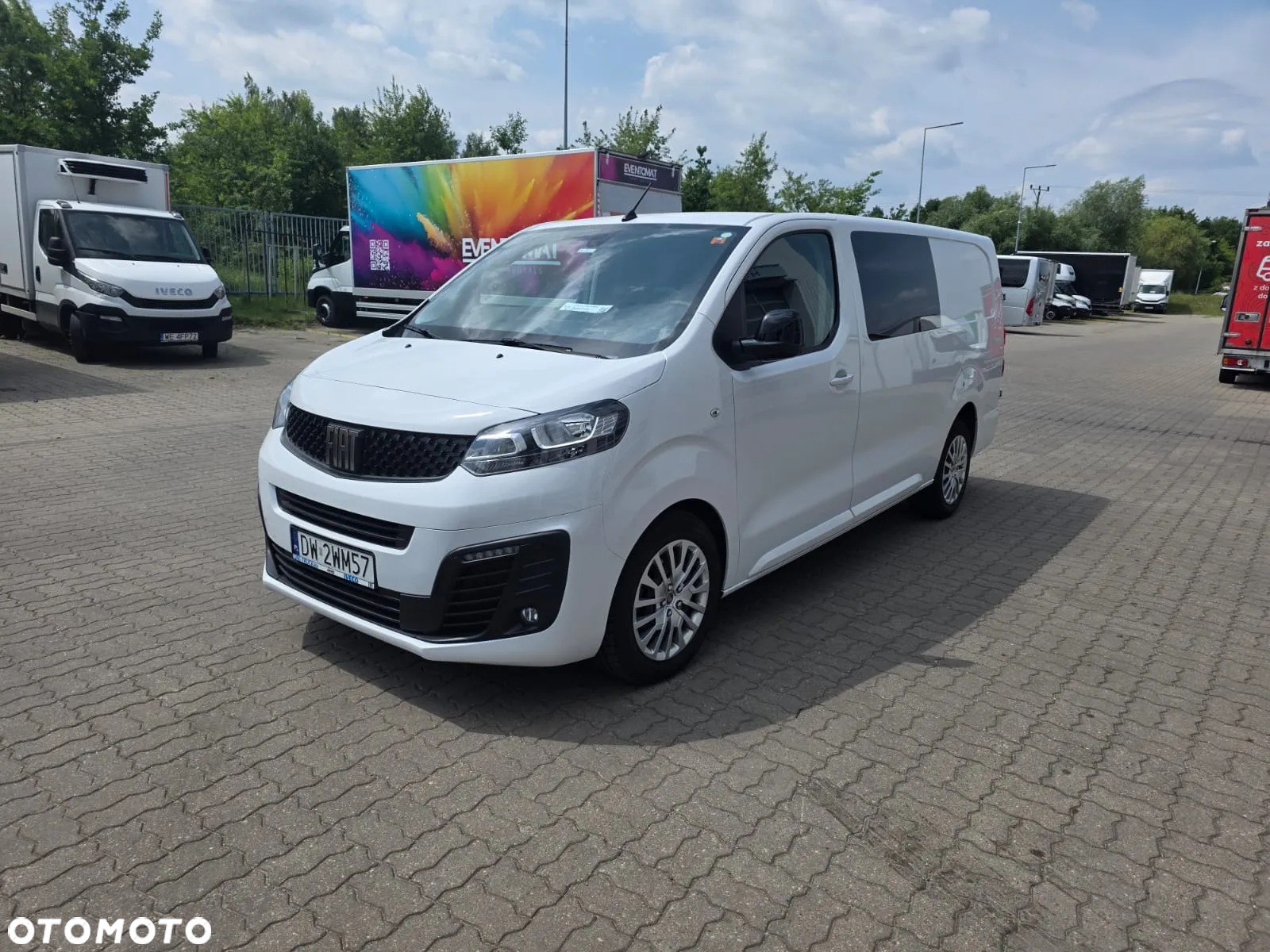 Fiat Scudo Brygadowy Doka 6 Osób Krajowy Super Stan Silnik 2 L 145 KM - 8