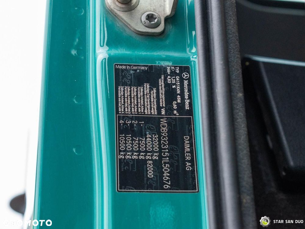 Mercedes-Benz ACTROS 4151 8x4 Palfinger PK 30002 K  HDS Żuraw Wywrotka - 22