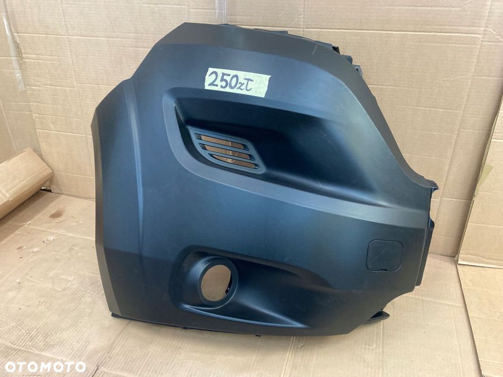 DUCATO BOXER JUMPER E6 17- ZDERZAK NAROŻNIK PRZÓD Prawy Na Halogen Czarny - 1