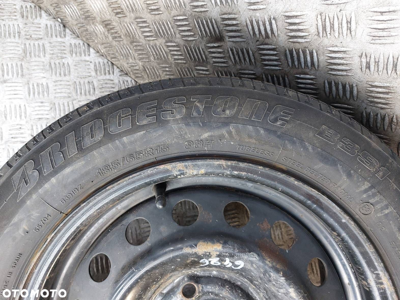KOŁO ZAPASOWE ZAPAS ALMERA N16 40300-2F815 4x114,3 185/65R15 - 2