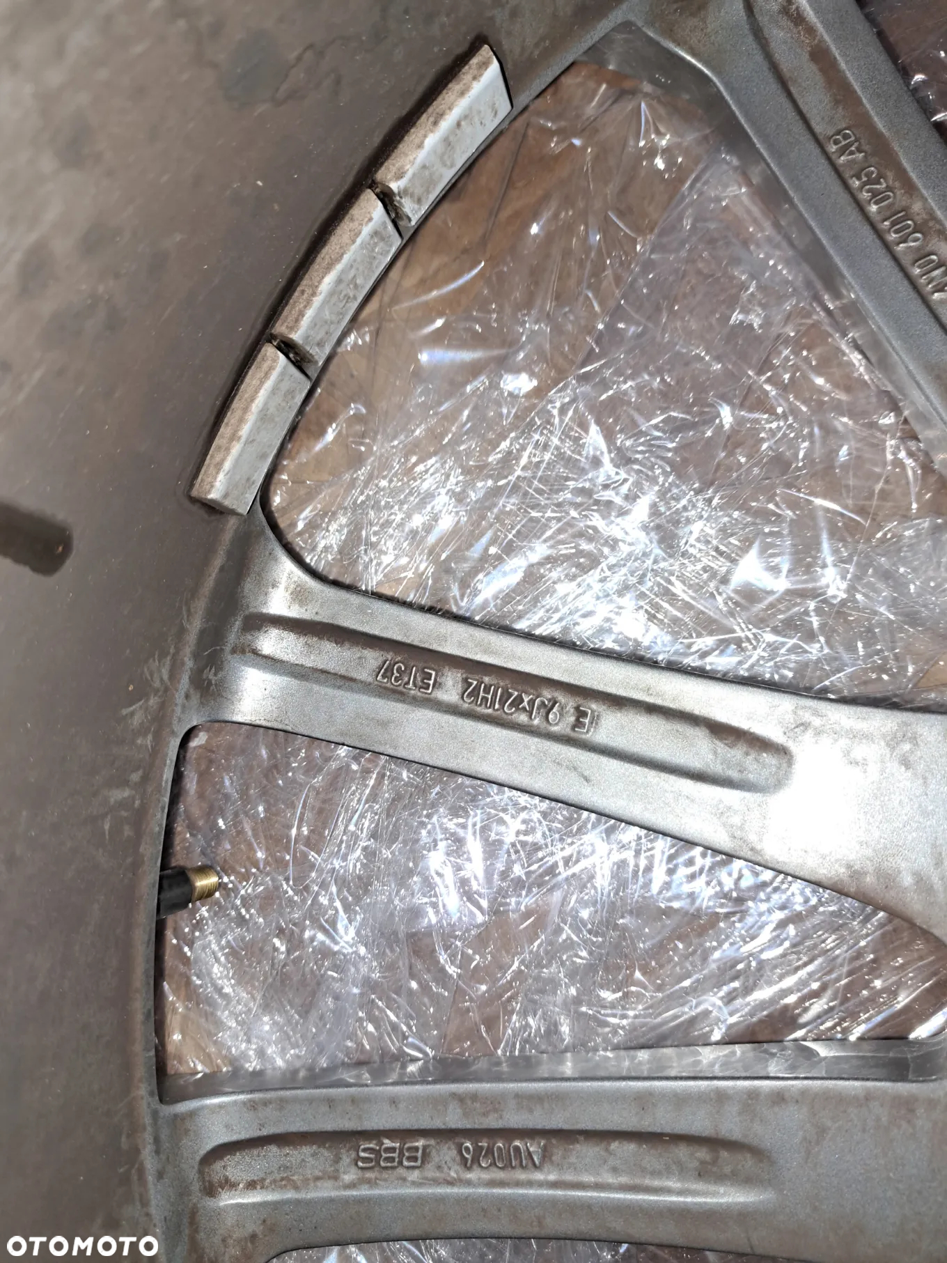 Felga aluminiowa Audi A8 S8 D5 21 Cali E 9Jx21H2 ET 37 4N0601025AB Audi Sport - 13
