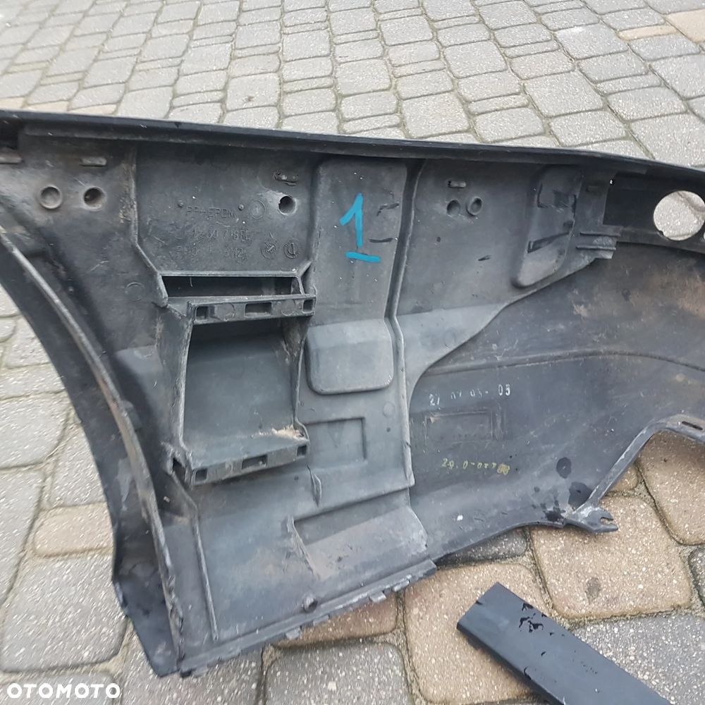zderzak tył tylny spoiler nakładka ślizg osłona wydechu bmw 3 e46 e36 bmw 5 e39 oryginał - 40