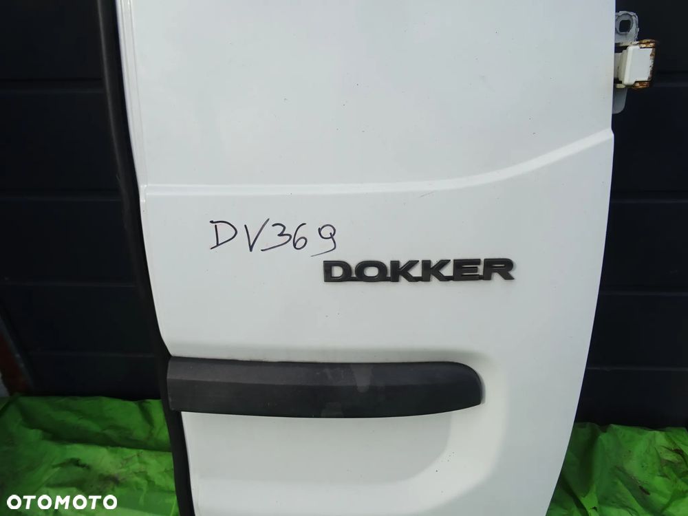 DACIA DOKKER LODGY DRZWI PRAWE TYL TYLNE DV369 BIALE STAN BDB ORYGINAL CENA Z DOSTAWA CZESCI ROZNE - 6