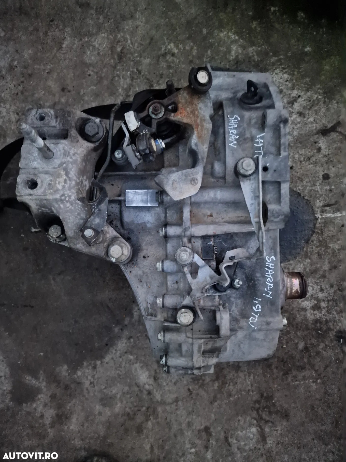 Cutie viteza manuala Vw Sharan motor 1,9tdi,an 2001-2009 - 2