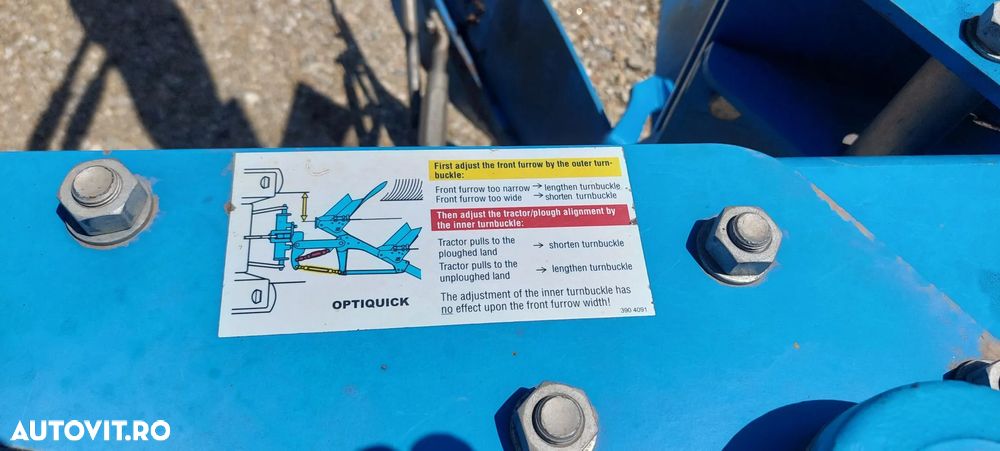 Lemken EUROPAL 5 3+1N 100 PLUG REVERSIBIL - 5