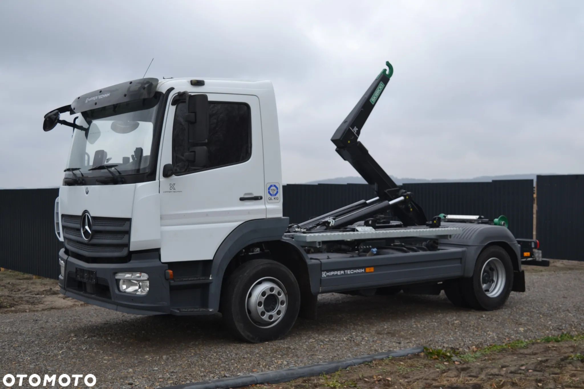 Mercedes-Benz Atego 1224 Nowe urządzenie hakowe SKIBICKI Hakowiec Meiller HYVA Palfinger - 1