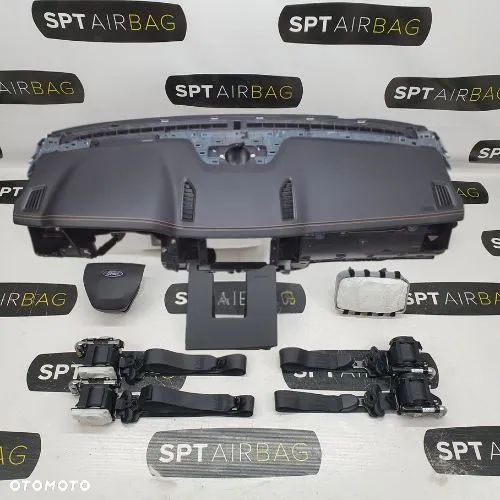 FORD RANGER DESKA ROZDZIELCZA KONSOLA KOKPIT PULPIT PODUSZKI AIRBAG AIR BAG PASY KIT SET - 1