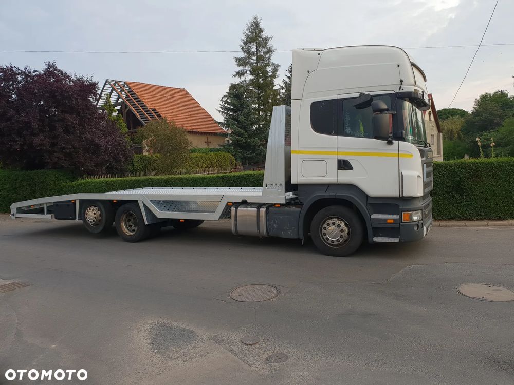 najazd ZABUDOWA MAN tgx tgs tga autolaweta - 11
