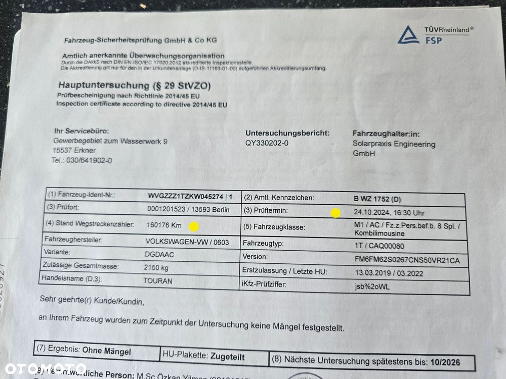Volkswagen Touran 1.6 TDI SCR IQ.DRIVE - 37