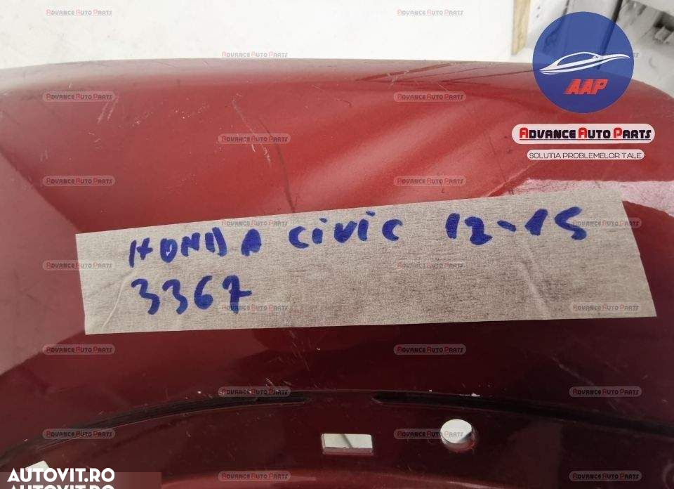 Bara fata Sport  cu spalatori, originala in stare buna. Honda  Civic - 7