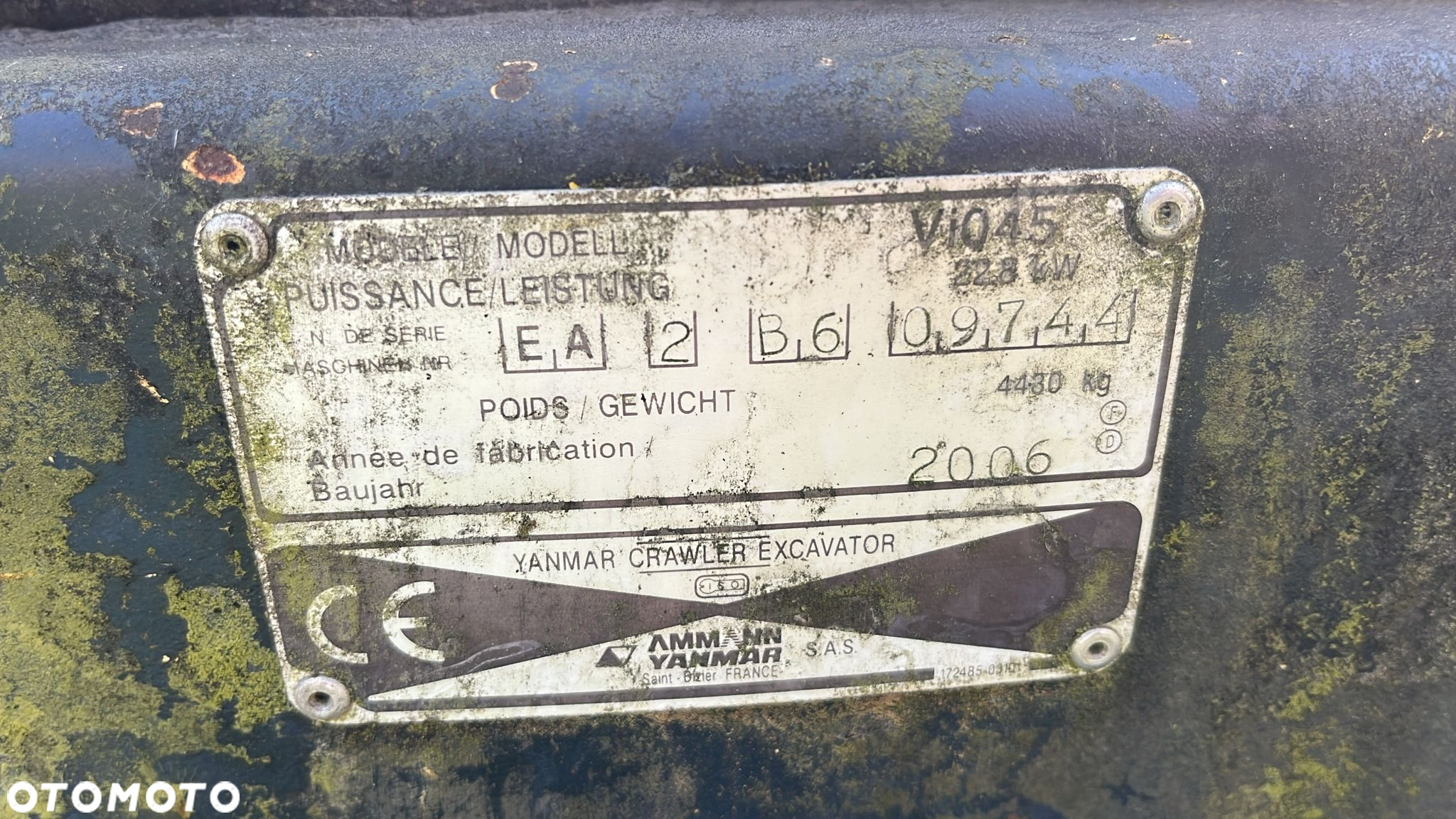 YANMAR VIO 45 - 3