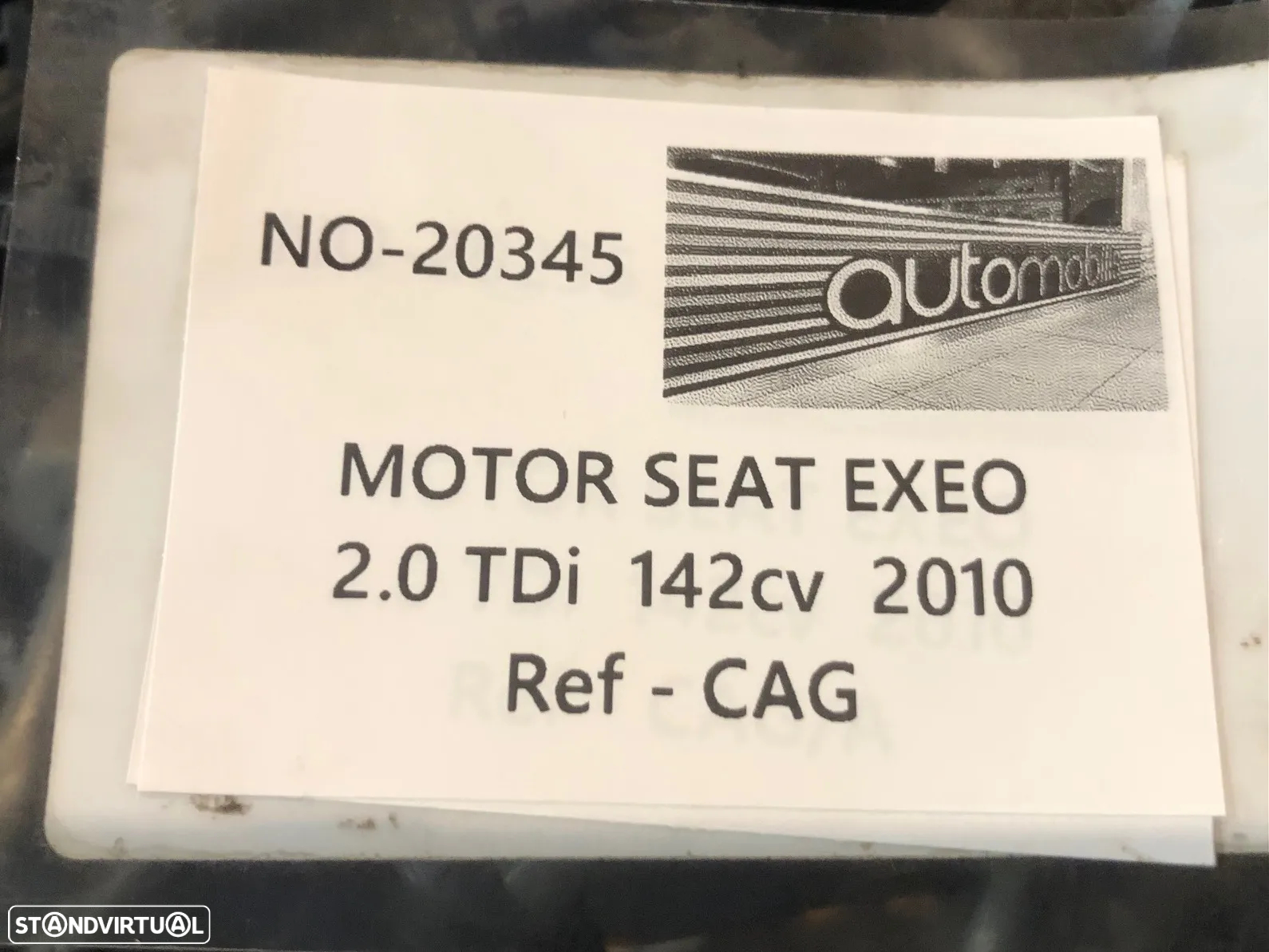 Motor AUDI A4 (B8)  2.0 Tdi de 2012 Ref. CAG NO20345 - 8