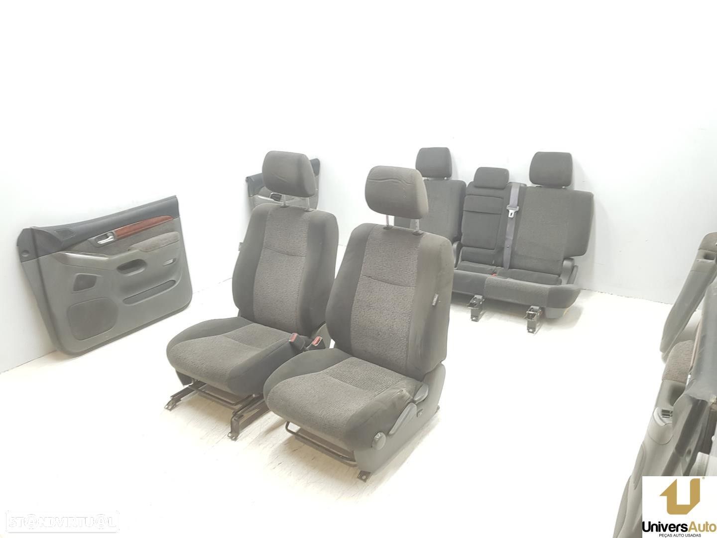 JOGO BANCOS COMPLETO TOYOTA LAND CRUISER PRADO 2004 -JUEGO ASIENTOS EN TELA - 1
