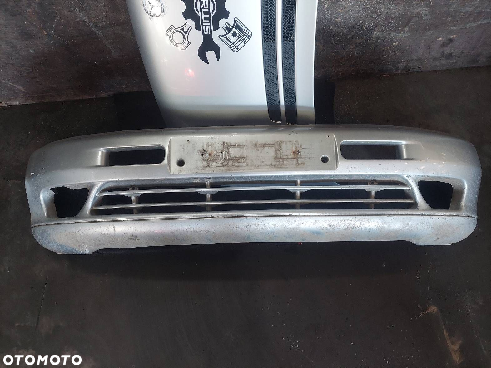 KOMPLETNY PRZÓD MASKA ZDERZAK LAMPY GRILL MERCEDES VITO W638 - 6