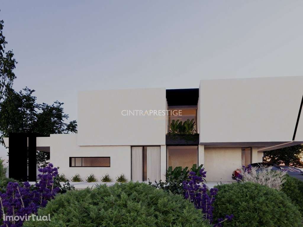 Gouveia/Fontanelas Moradia T4 geminada, em construção, arquitetura ... - Grande imagem: 4/11