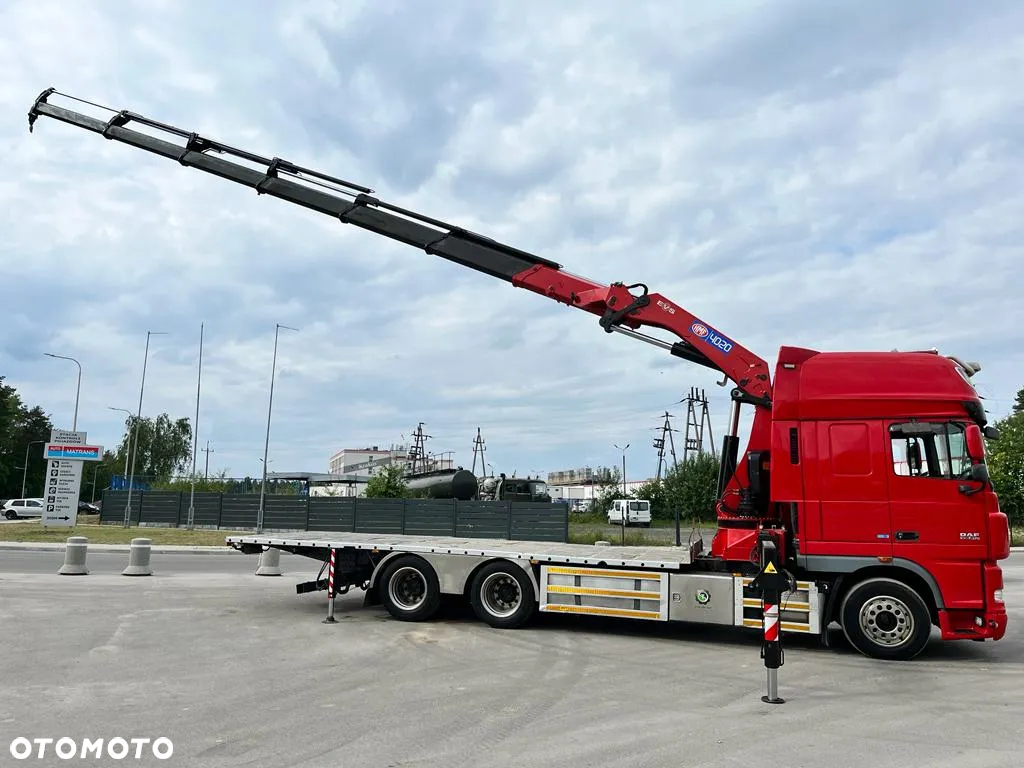 DAF XF 105 6X2 HMF 4020 HDS Żuraw Crane - 13