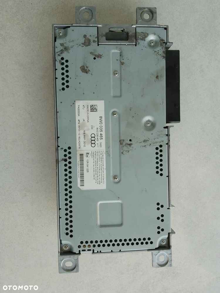 AUDI A4 B9 A5 WZMACNIACZ 8W0035465 BANG B&O - 6
