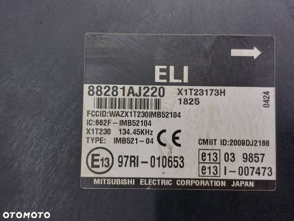 ZESTAW STARTOWY SUBARU LEGACY V 2.0 DOHC 2012R - 11