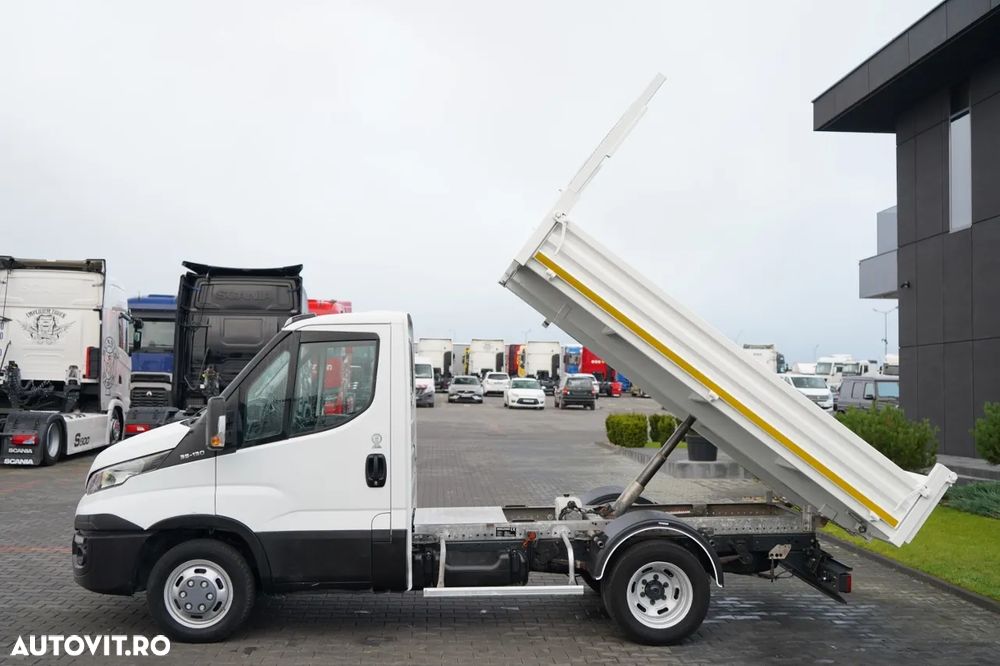 Iveco DAILY 35-130 / BASCULATOR SPATE / DUBLU / MANUAL / FĂRĂ ADBLUE - 3