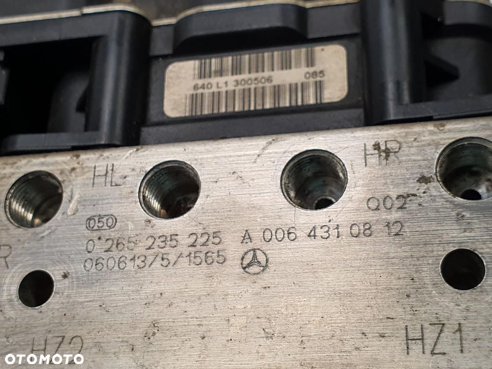 POMPA HAMULCOWA ABS MERCEDES W245 1.7 B V8 0265950618 A0064310812 - 3