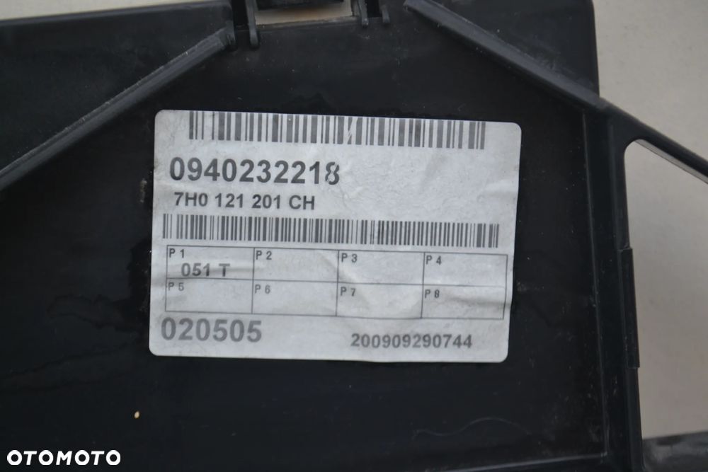 VW TRANSPORTER T5 WENTYLATOR CHŁODNICY OBUDOWA KPL 7H0121201CH 0130303916 - 3