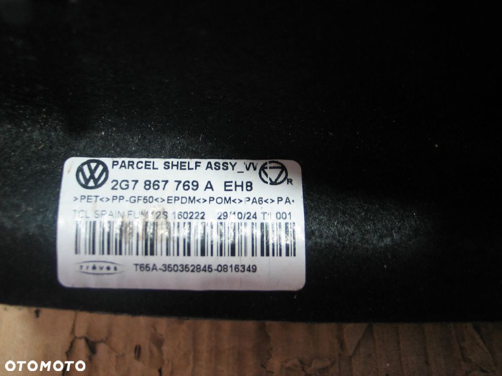 polka bagaznika vw taigo 21r- 2G7867769A oryginal - 8