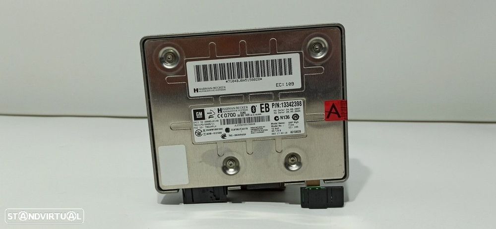 UNIDADE DE CONTROLE BLUETOOTH OPEL ASTRA J LIM. ENJOY - 2