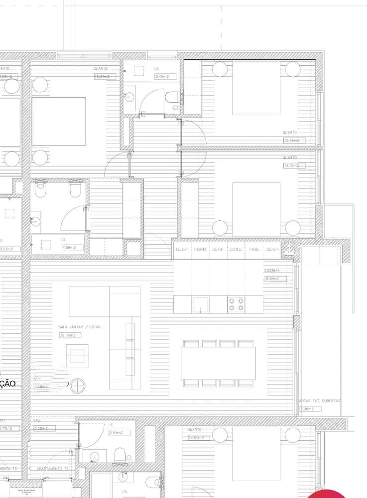 Apartamento T3 Novo- Barcelos - Grande imagem: 2/10