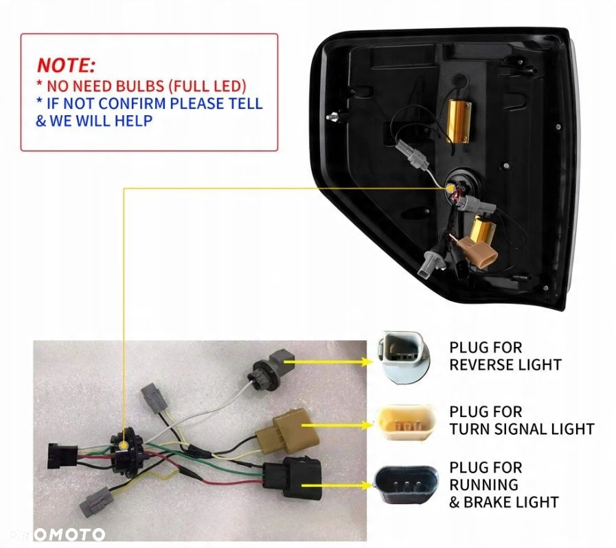 Lampy tyl kpl Vland Led Neon Diody Dynamiczne Ford F150 F-150 XII mk 12 08- - 11