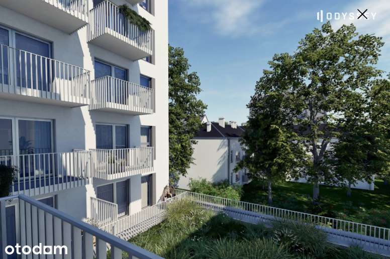 Inwestycja w centrum, 2 pokoje z balkonem