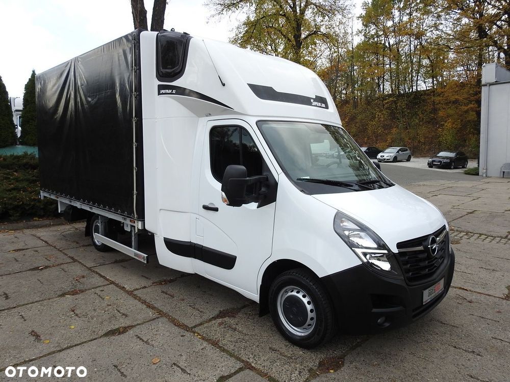 Opel MOVANO PLANDEKA 10 PALET WEBASTO TEMPOMAT KLIMATYZACJA LEDY PNEUMATYKA  165KM - 5