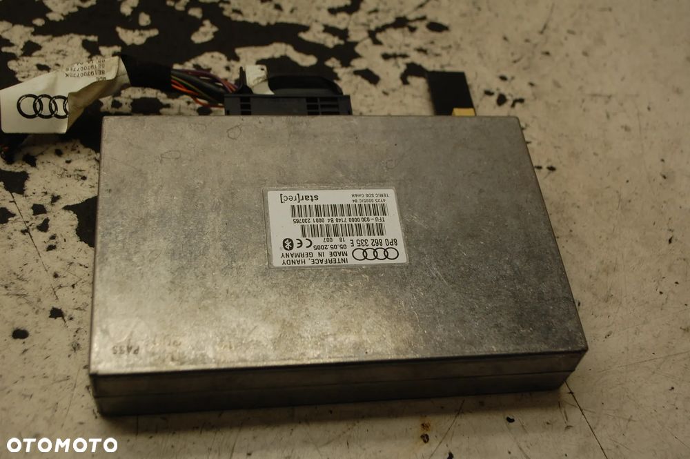 MODUŁ STEROWNIK BLUETOOTH 8P0862335E AUDI A3 8P SKODA VW SEAT - 1