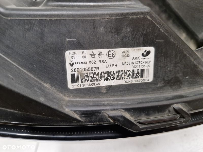 RENAULT MASTER III LIFT IV LAMPA PRAWY PRZÓD PRAWA PRZEDNIA REFLEKTOR 260105567R - 8