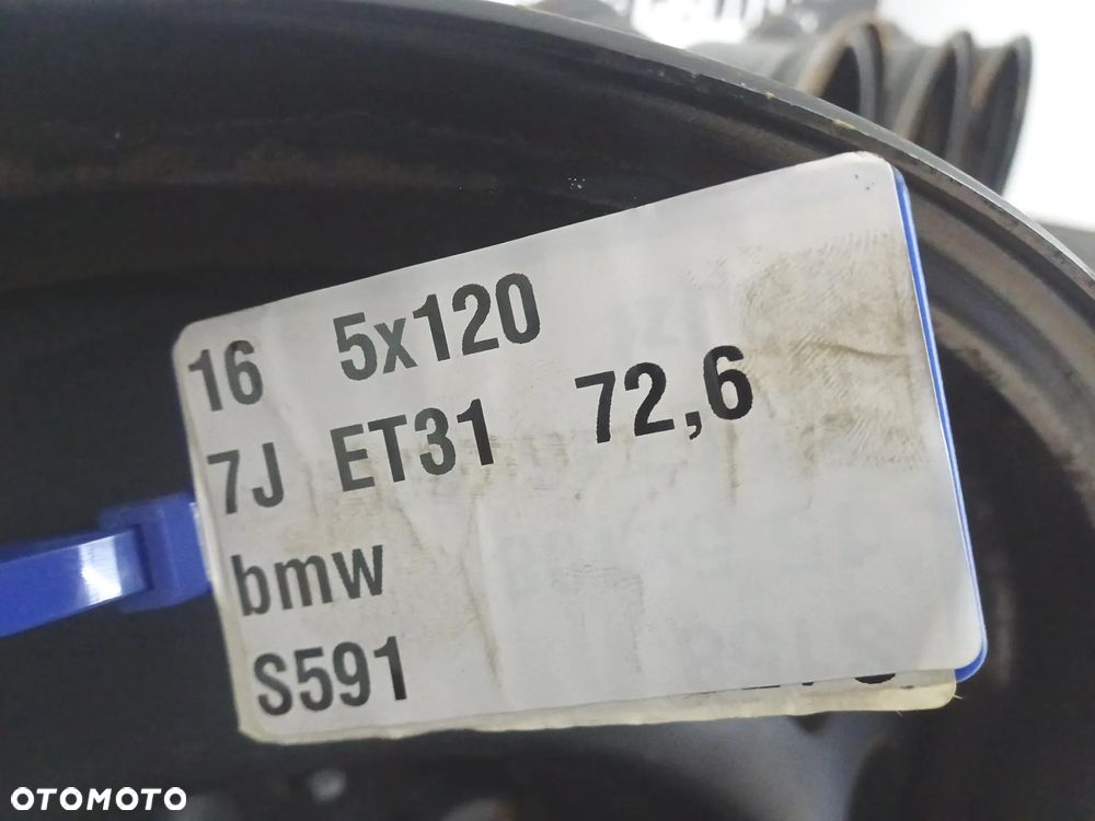 felgi stalowe 16 5x120 BMW E90 E91 E92 E93 F30 F31 F32 F33 F34 E46 S591 - 8