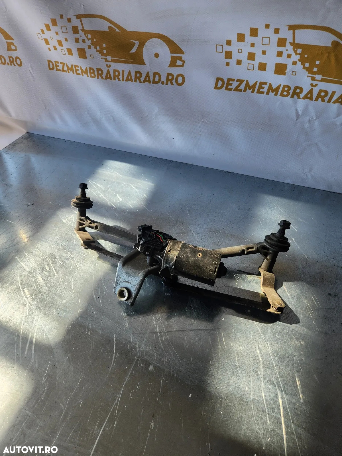 Ansamblu Motoras Stergatoare Peugeot 206 Volan Stanga Europa - Dezmembrari Arad - 2