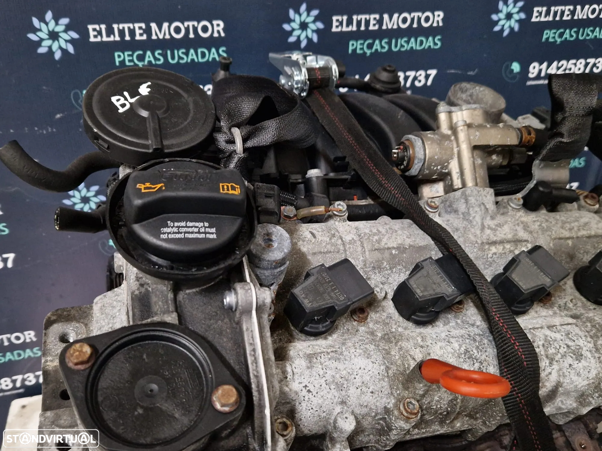 Motor usado BLF VW GOLF 5 1.6 FSI 115CV TOURAN JETTA BLP - 9