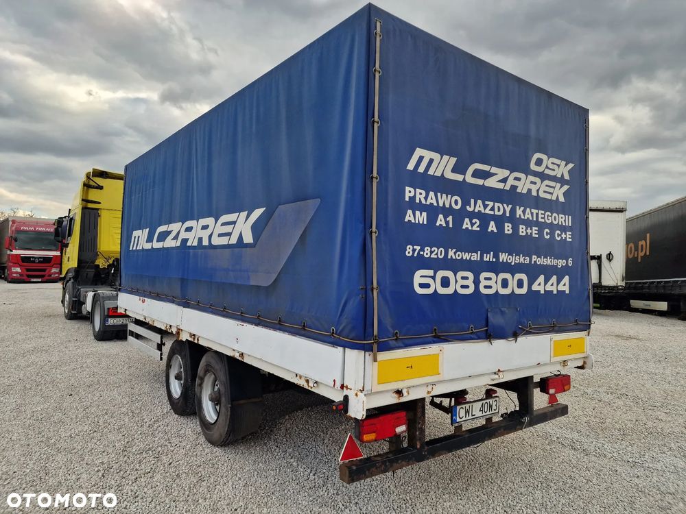 Inny BURTO-PLANDEKA - 2 OSIE - ŁADOWNOŚĆ 6200kg - 7