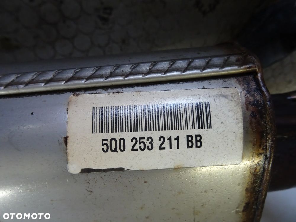 5Q0253211BB 5Q6253611BF tlumik wydech kompletny 2.0 TSI Seat Cupra HB czesci - 2
