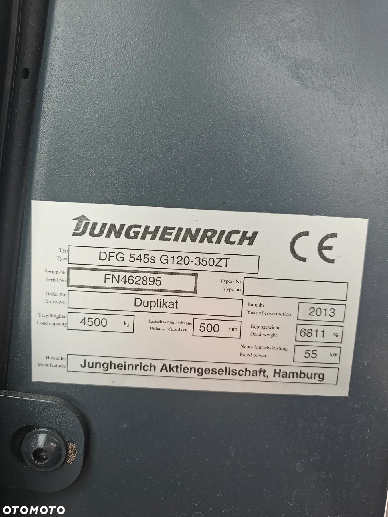 Jungheinrich DFG 545s - 15
