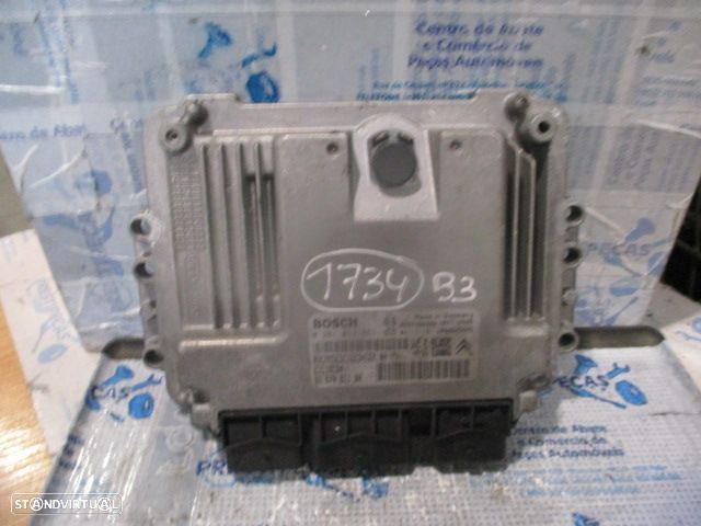 Centralina 9657061180  0281011861 CITROEN C3 FASE 1 2004 1.4HDI 70CV 5P VERMELHO BOSCH - 1