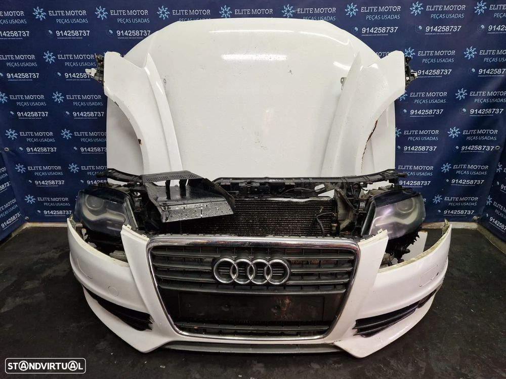 Frente completa usada AUDI A4 B8 S-LINE XENON 2.0 TDI capot parachoques oticas radiadores guardalamas - 3
