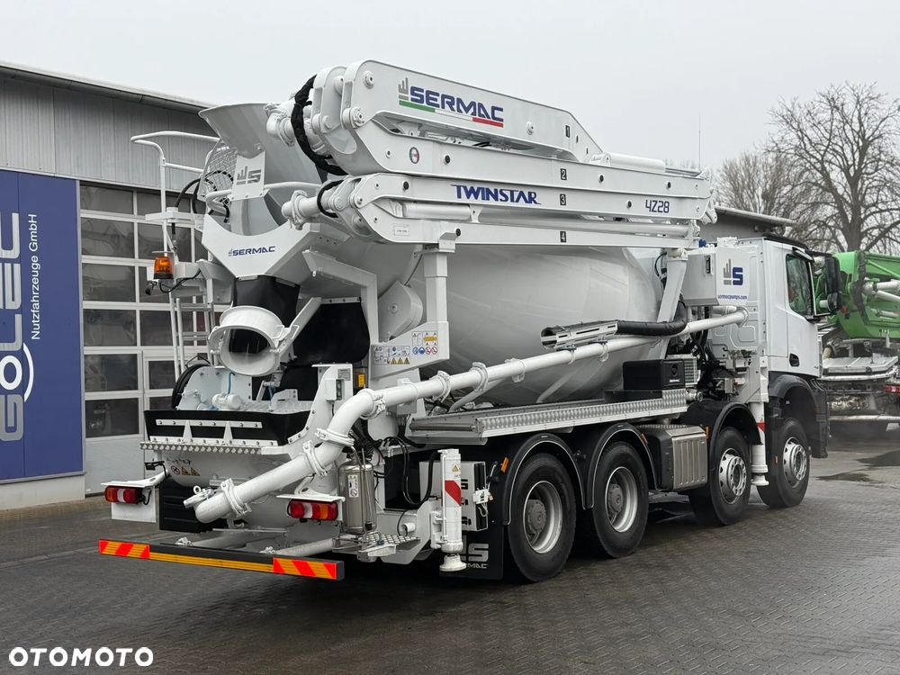Mercedes-Benz AROCS 4146 8X4 EURO6 POMPOGRUSZKA SERMAC 4Z28 - 4