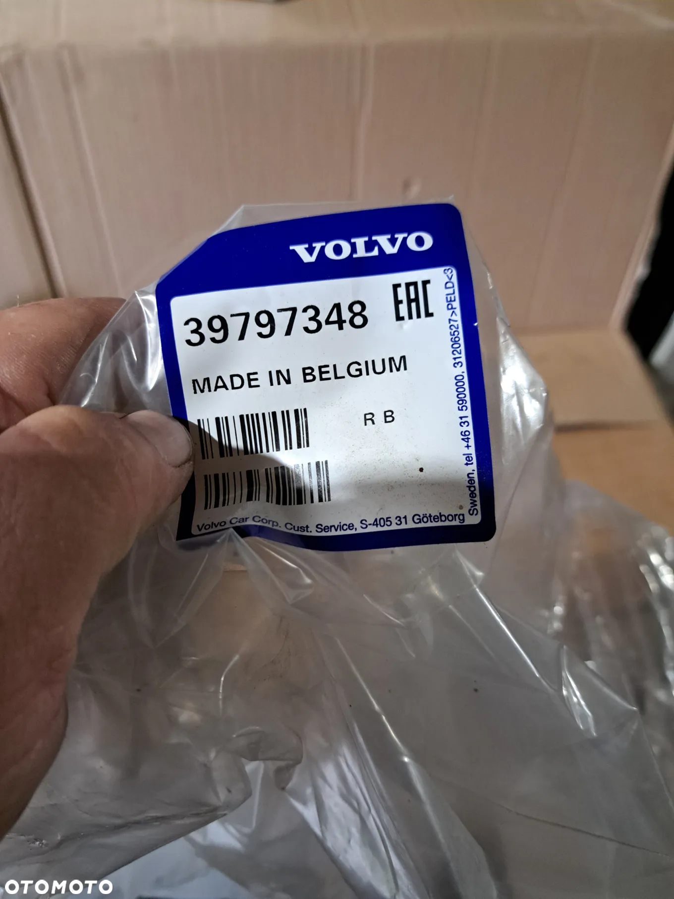 Prawy Narożnik zderzaka przód Volvo XC-90 II R-Design 31694568 39797348 listwa dokładka zderzaka przód przedniego Volvo XC-90 II - 5