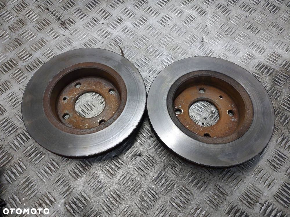 TARCZE HAMULCOWE PRZÓD + KLOCKI FORD FIESTA MK4 LIFT - 3