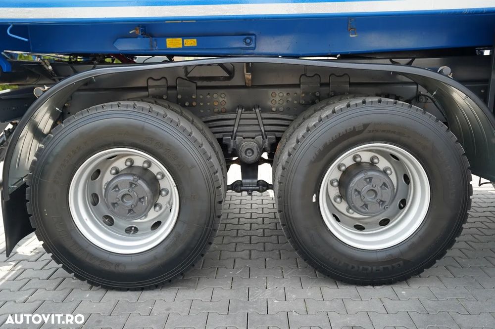 Scania P 380 / 6x4 / WYWROTKA DWU-STRONNA / HYDROBURTA / BOARDMATIC / MANUAL / - 26