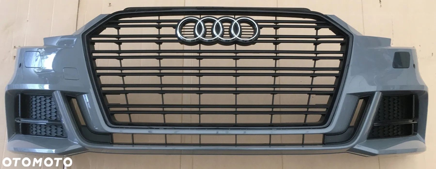 Audi A3 8V Lift Black S-Line sedan zderzak przód - 1