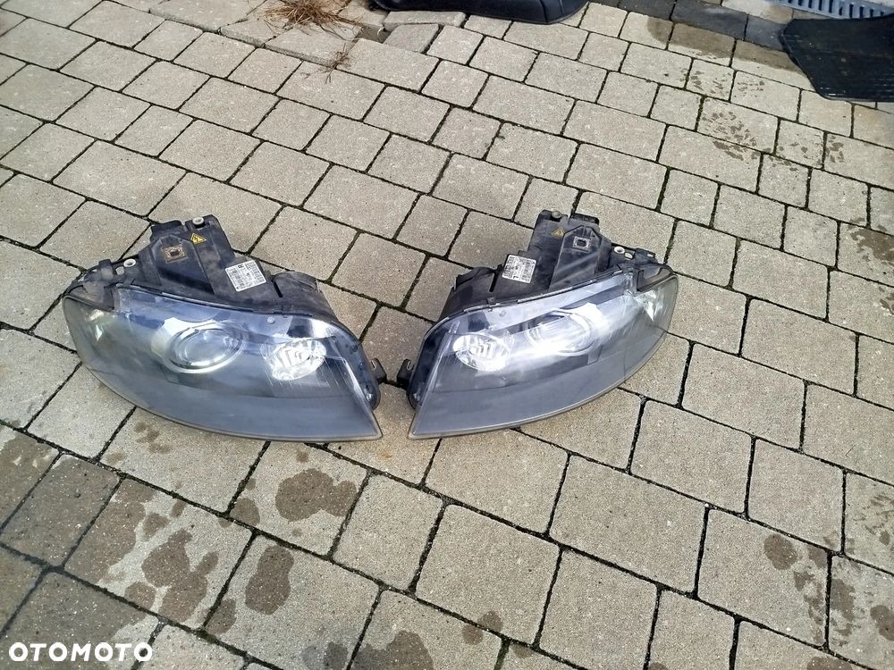 Audi A3 8P maska przednia LZ7L lampy Xenon - 6